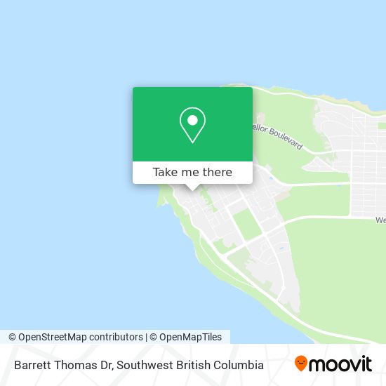 Barrett Thomas Dr map