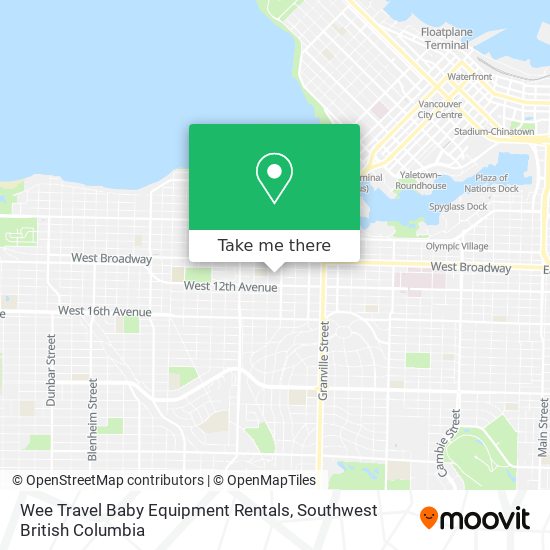 Wee Travel Baby Equipment Rentals map