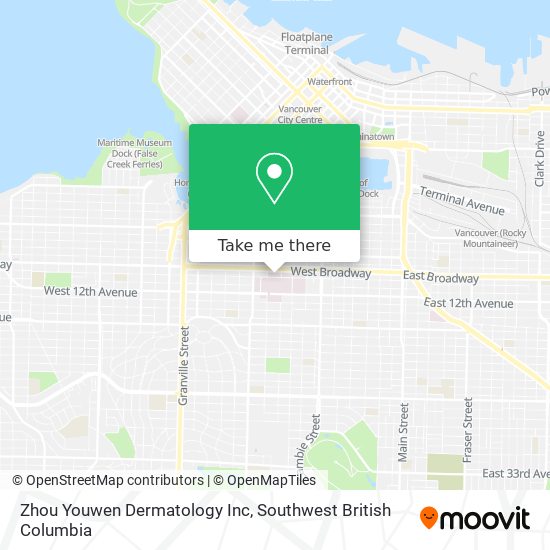 Zhou Youwen Dermatology Inc map