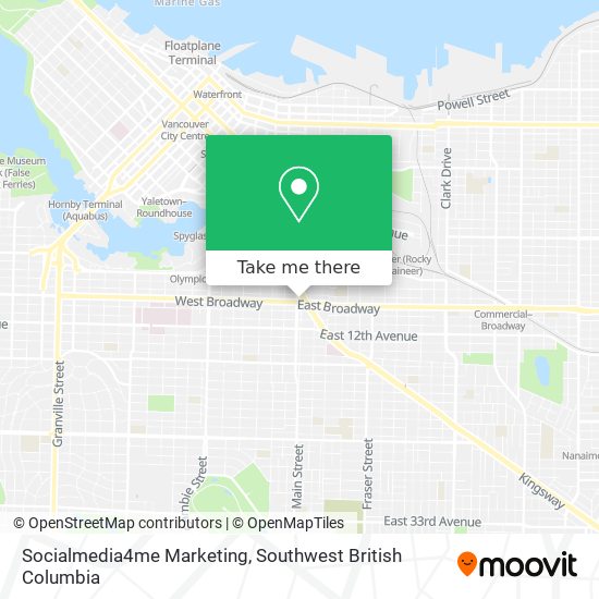 Socialmedia4me Marketing map