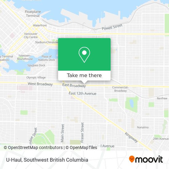 U-Haul plan