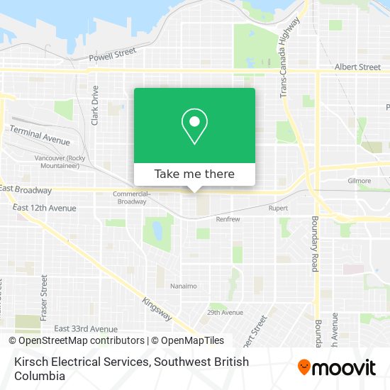 Kirsch Electrical Services map