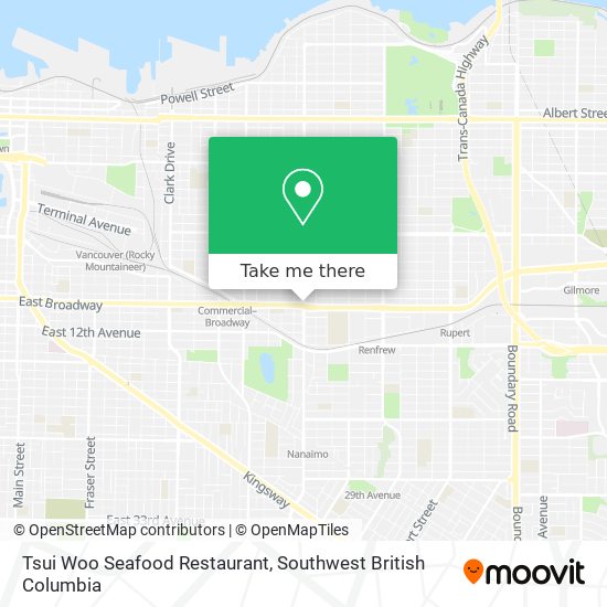 Tsui Woo Seafood Restaurant map