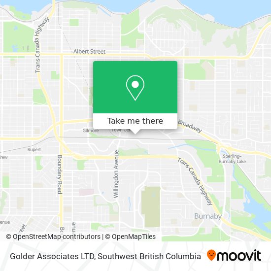 Golder Associates LTD map