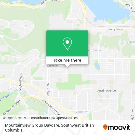 Mountainview Group Daycare map