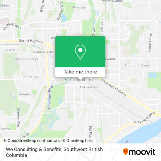 We Consulting & Benefits map