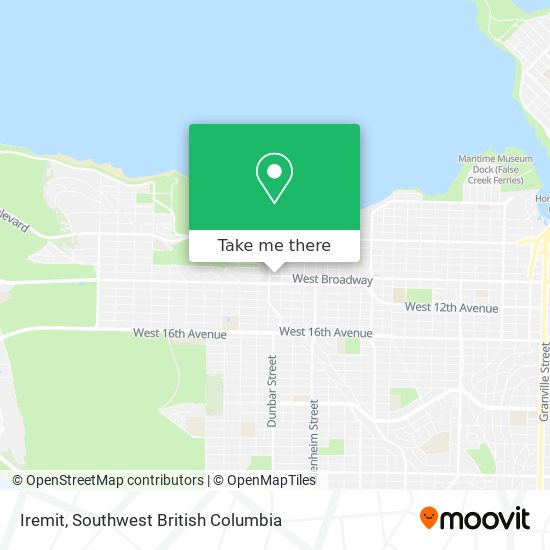 Iremit map
