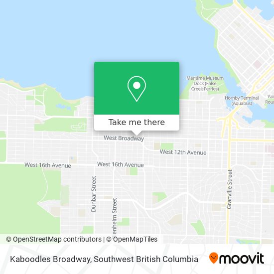 Kaboodles Broadway plan