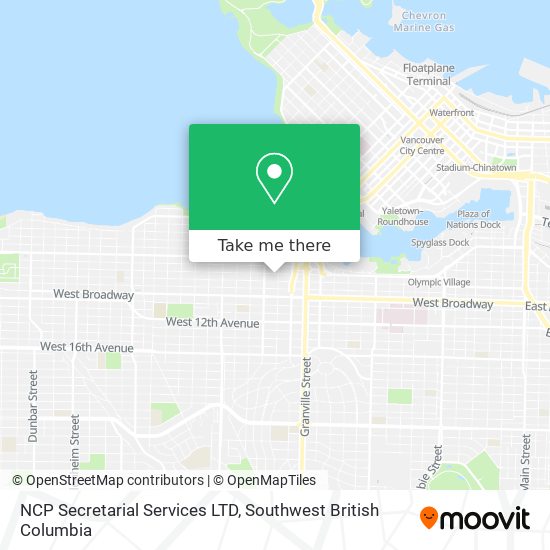 NCP Secretarial Services LTD map