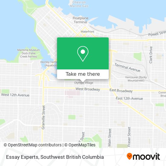 Essay Experts map