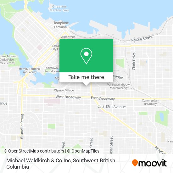 Michael Waldkirch & Co Inc map