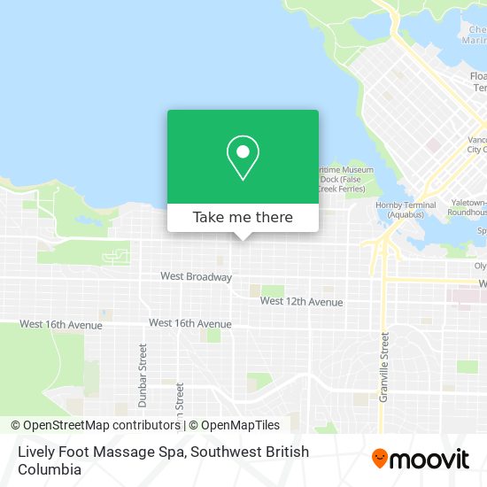 Lively Foot Massage Spa map