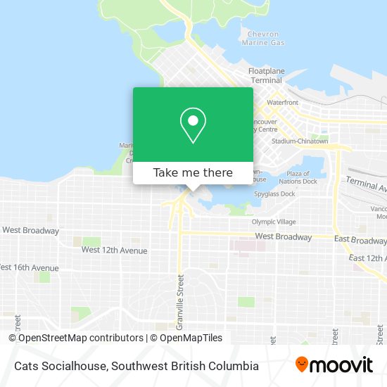 Cats Socialhouse map