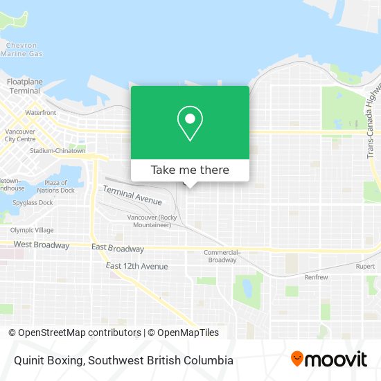 Quinit Boxing map