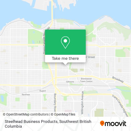 Steelhead Business Products map