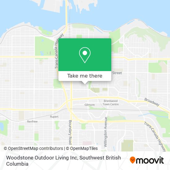 Woodstone Outdoor Living Inc map