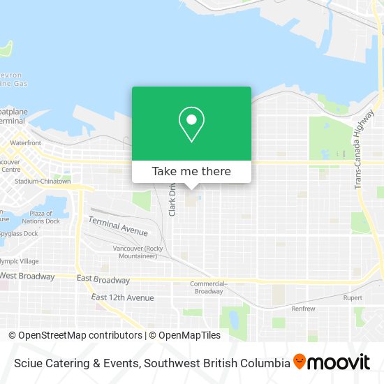 Sciue Catering & Events map