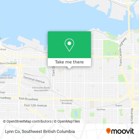 Lynn Co map
