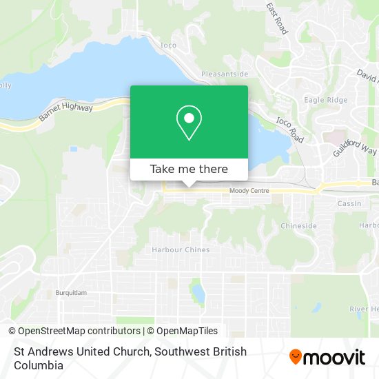 St Andrews United Church map
