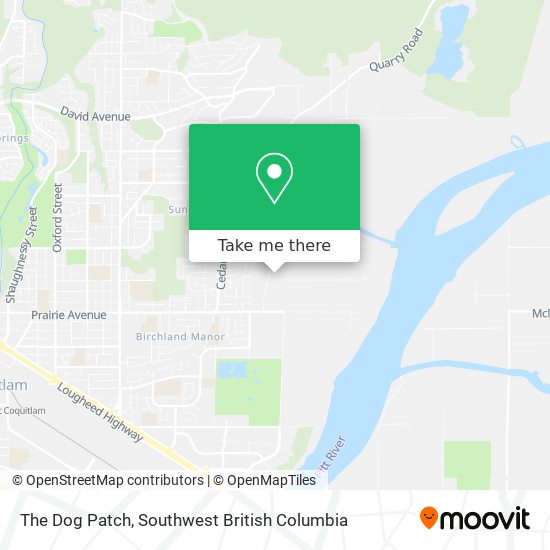 The Dog Patch map