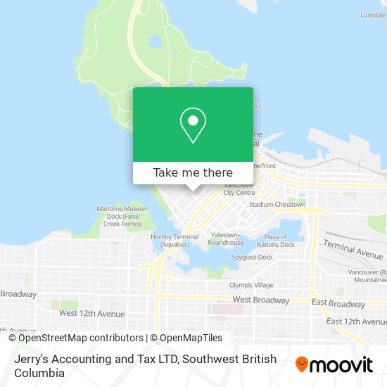 Jerry's Accounting and Tax LTD map