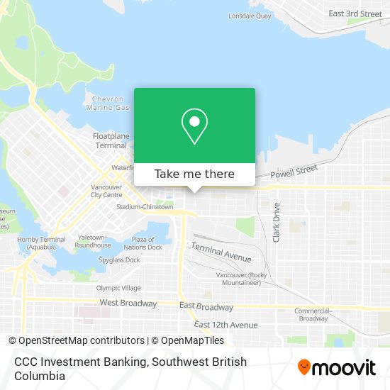 CCC Investment Banking map