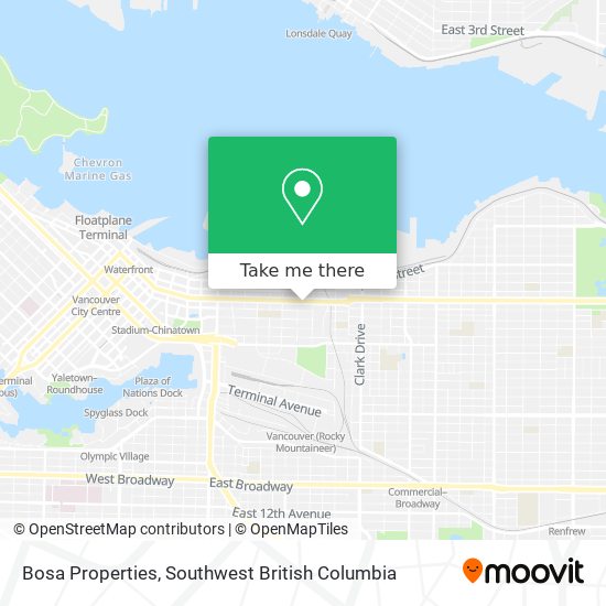 Bosa Properties map