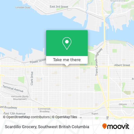 Scardillo Grocery map