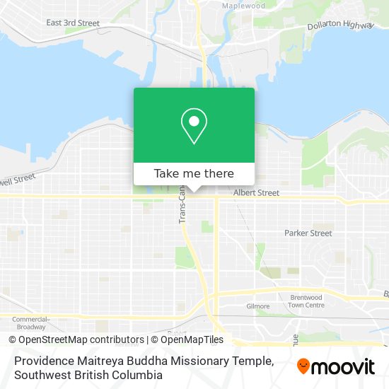 Providence Maitreya Buddha Missionary Temple plan