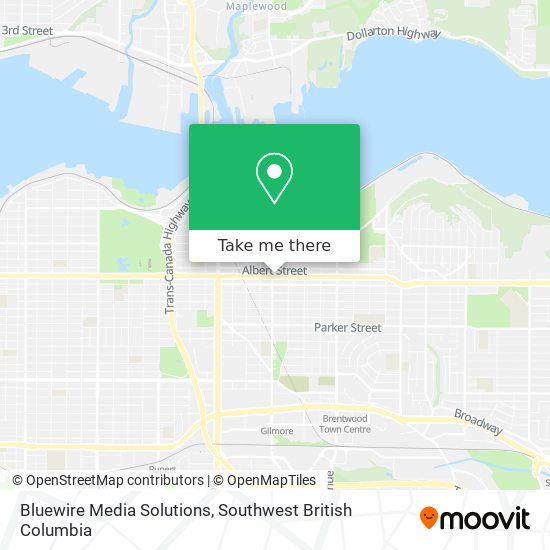 Bluewire Media Solutions map