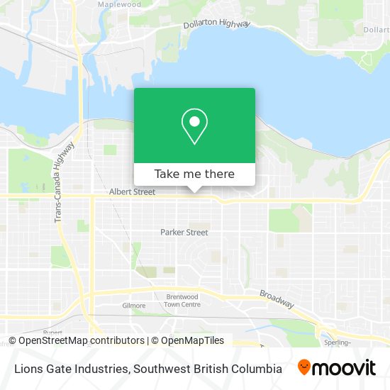 Lions Gate Industries map