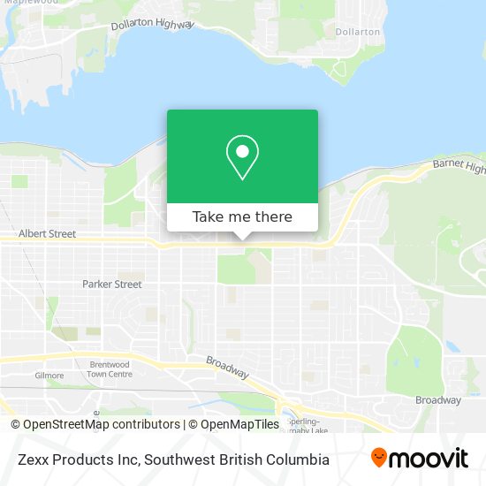 Zexx Products Inc map