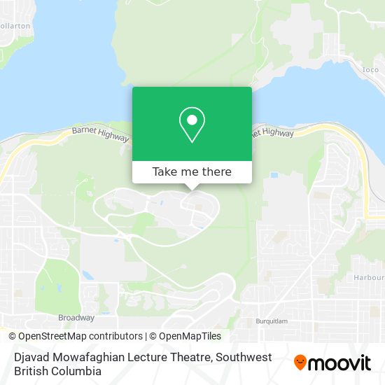 Djavad Mowafaghian Lecture Theatre map
