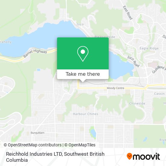 Reichhold Industries LTD map