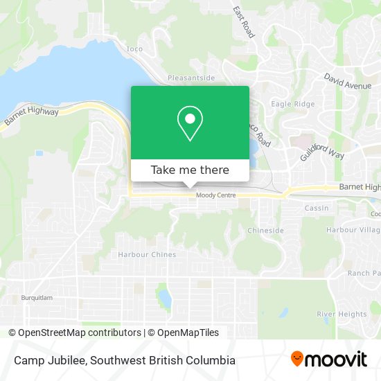 Camp Jubilee map