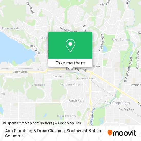 Aim Plumbing & Drain Cleaning map