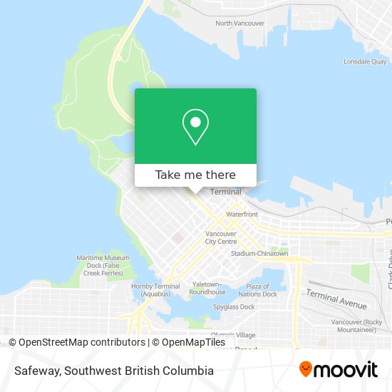 Safeway map