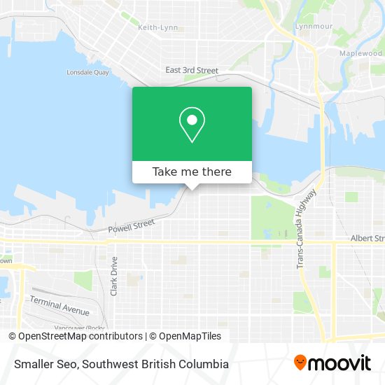 Smaller Seo map