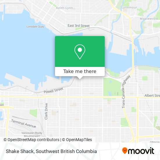 Shake Shack map