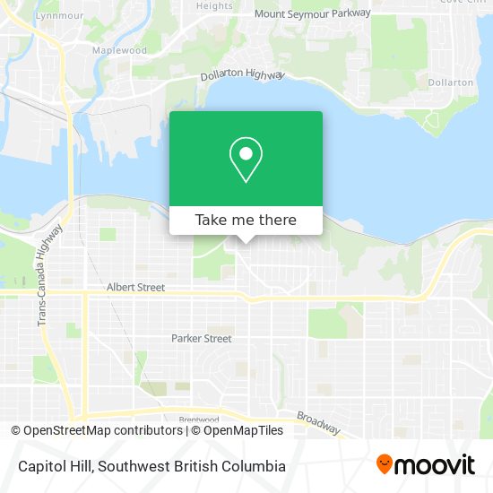 Capitol Hill map