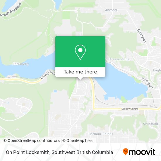 On Point Locksmith map