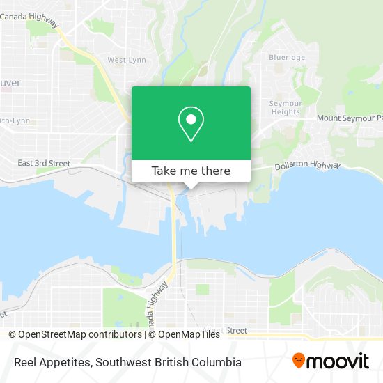 Reel Appetites map