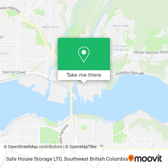 Safe House Storage LTD map