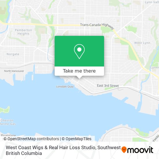 West Coast Wigs & Real Hair Loss Studio map