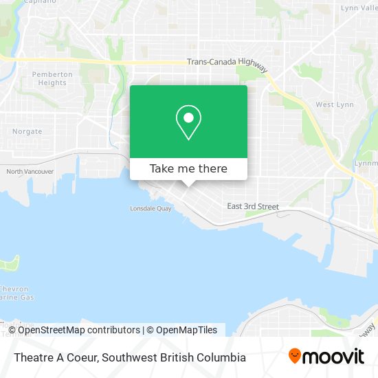 Theatre A Coeur map