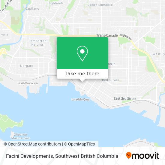 Facini Developments map