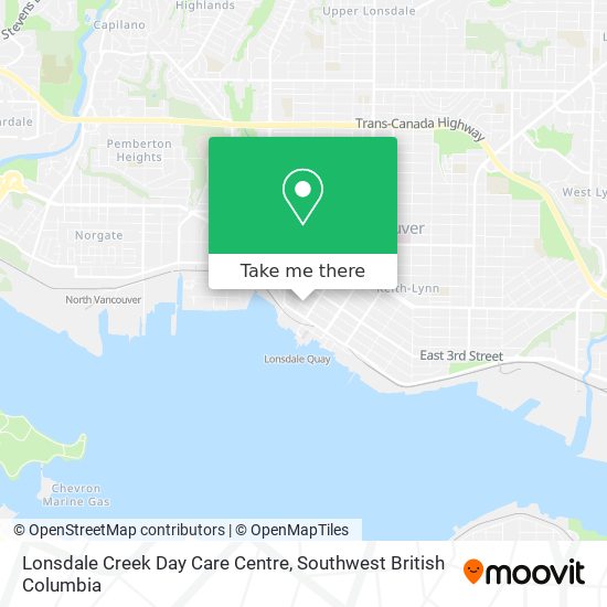 Lonsdale Creek Day Care Centre map