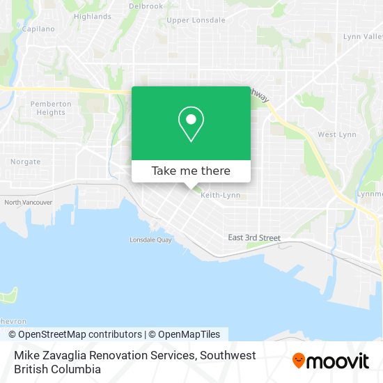 Mike Zavaglia Renovation Services plan