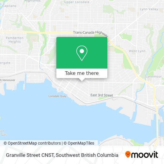 Granville Street CNST plan