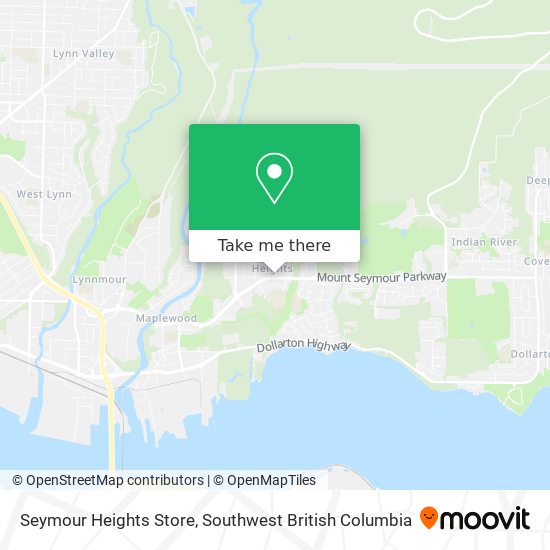 Seymour Heights Store map